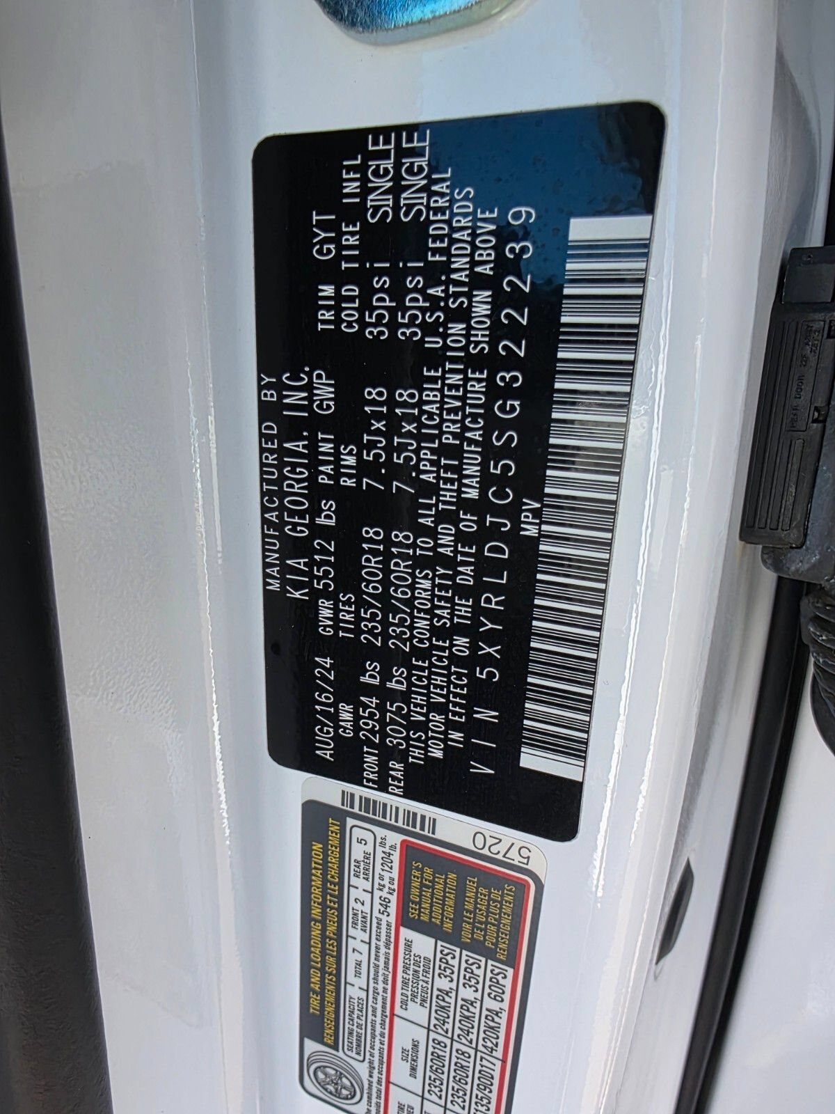Used 2025 Kia Sorento S w/ Panoramic Sunroof Package AWD/4WD image 33