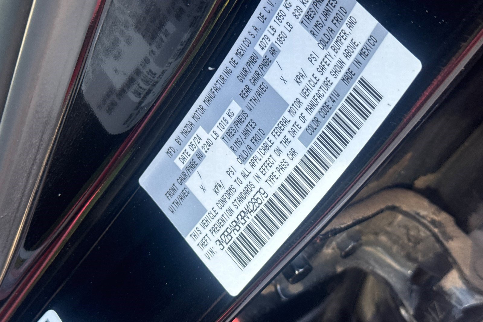 Used 2024 MAZDA MAZDA3 s FWD image 26