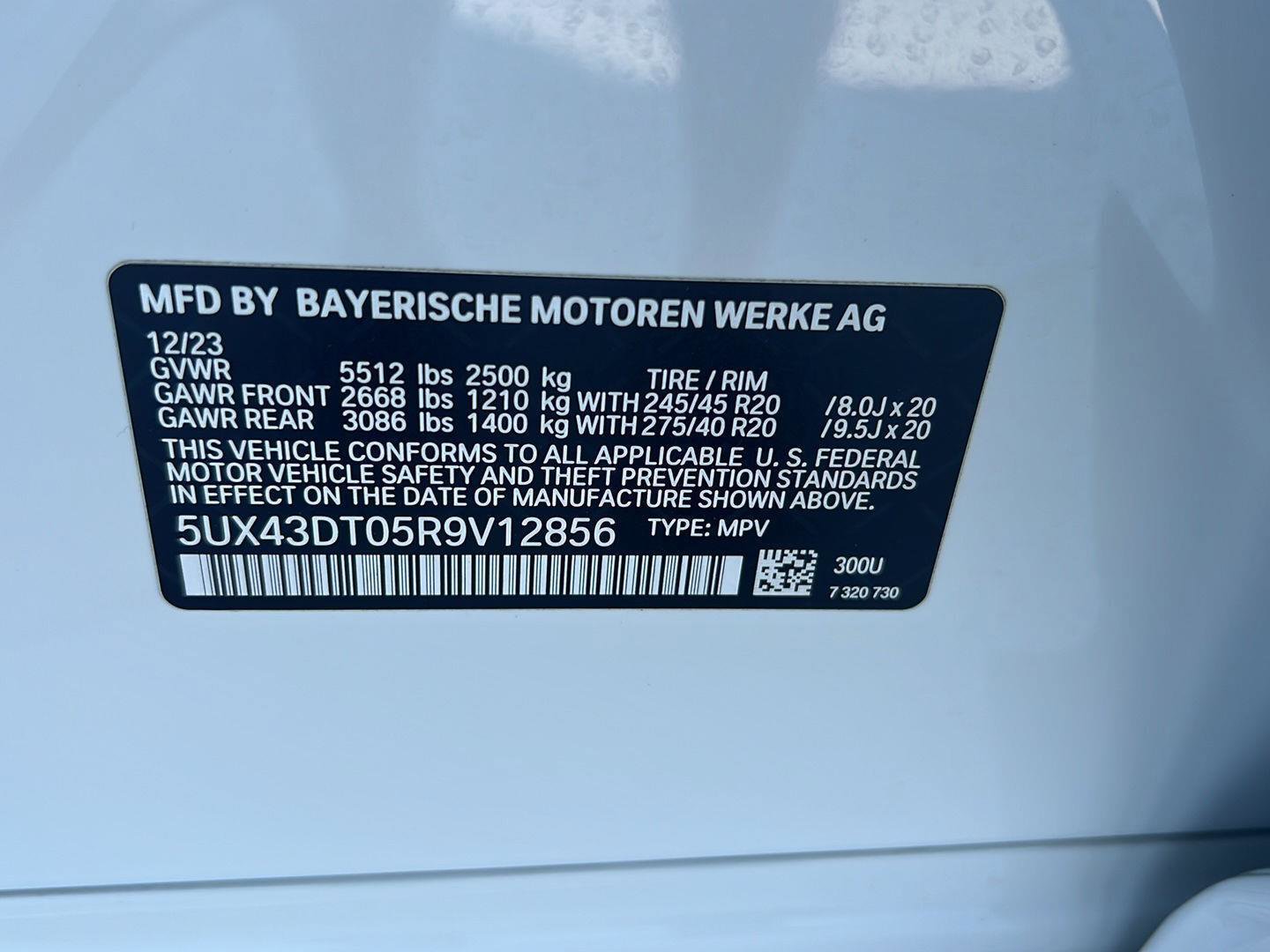 Certified 2024 BMW X4 M40i AWD/4WD image 46