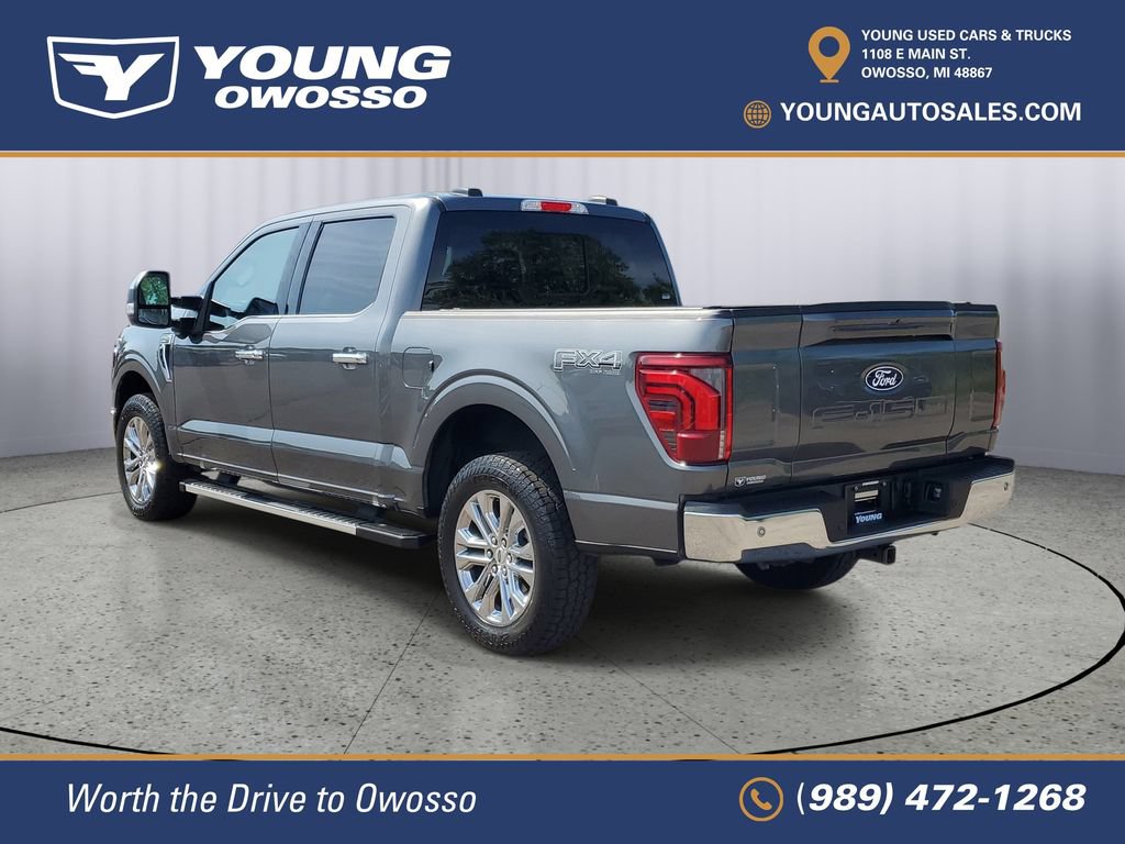 Used 2025 Ford F150 Lariat w/ Equipment Group 502A High AWD/4WD image 4