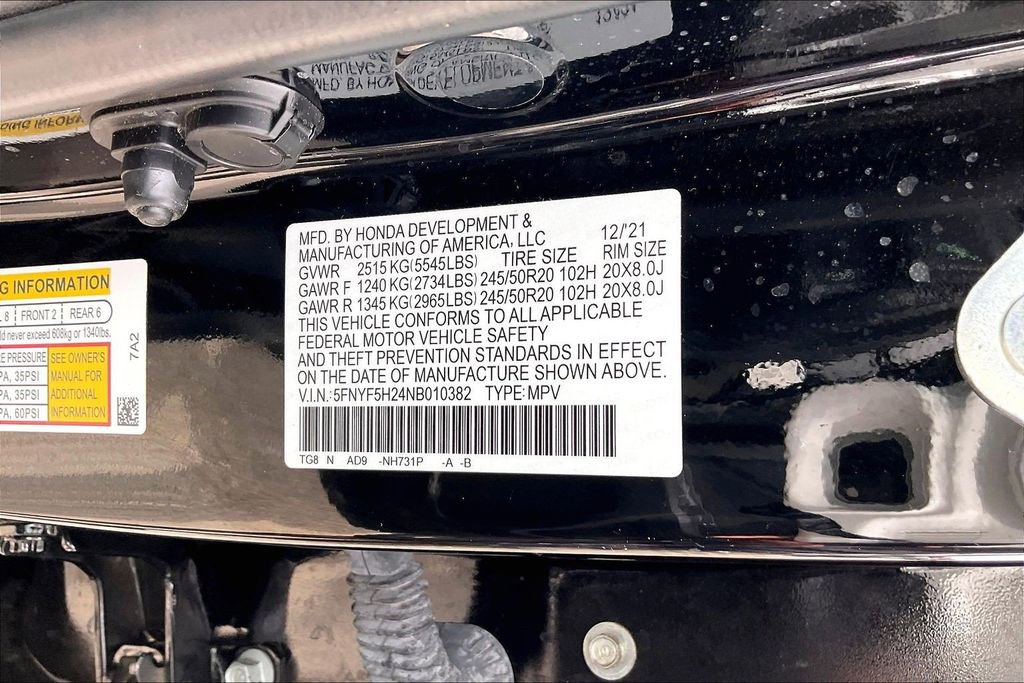 Used 2022 Honda Pilot Special Edition image 16
