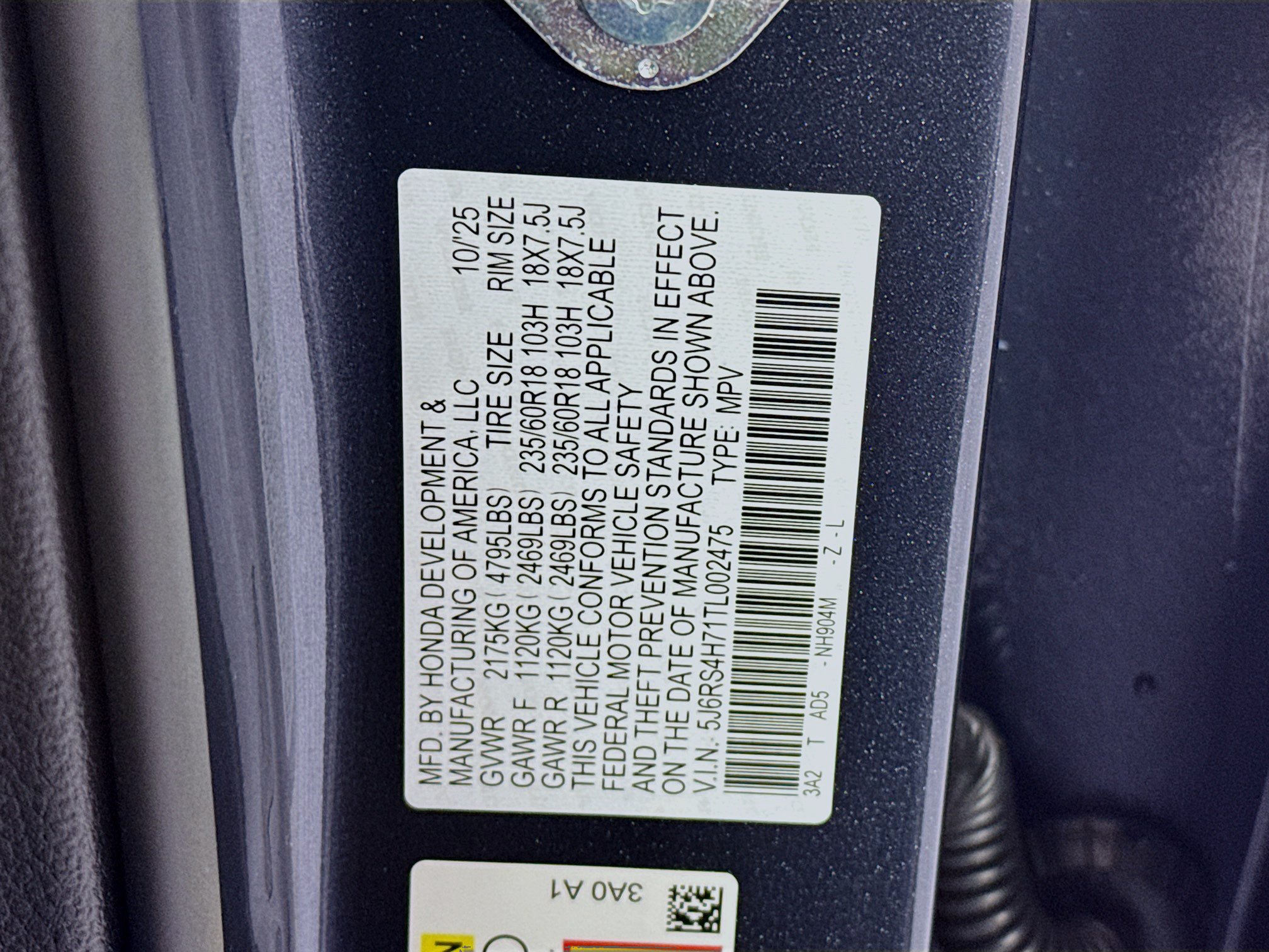 New 2026 Honda CR-V EX-L image 31