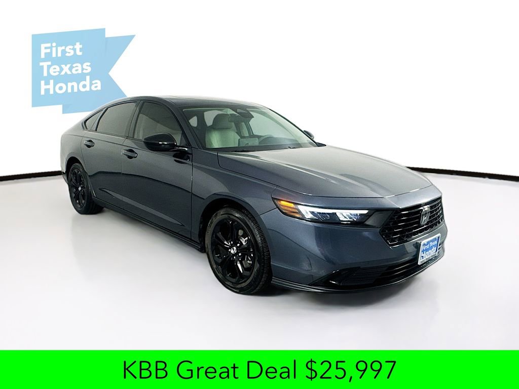 Certified 2025 Honda Accord SE