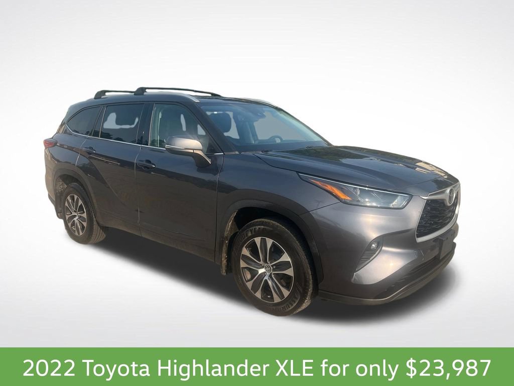 Used 2022 Toyota Highlander XLE AWD/4WD image 8