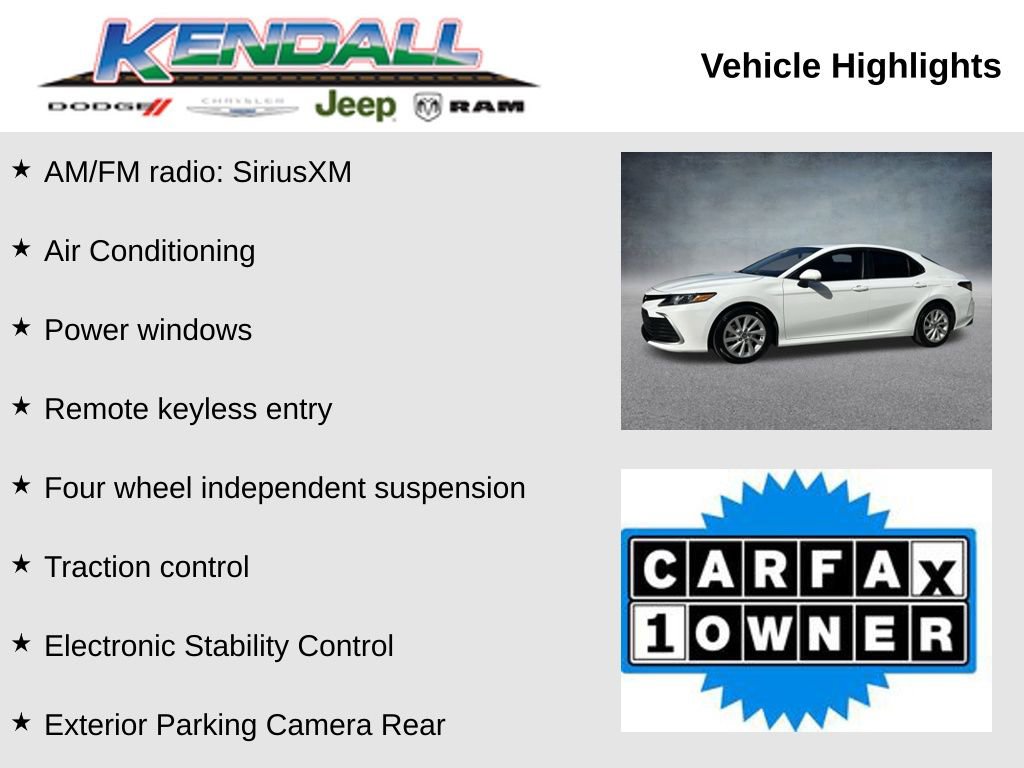 Used 2023 Toyota Camry LE image 3