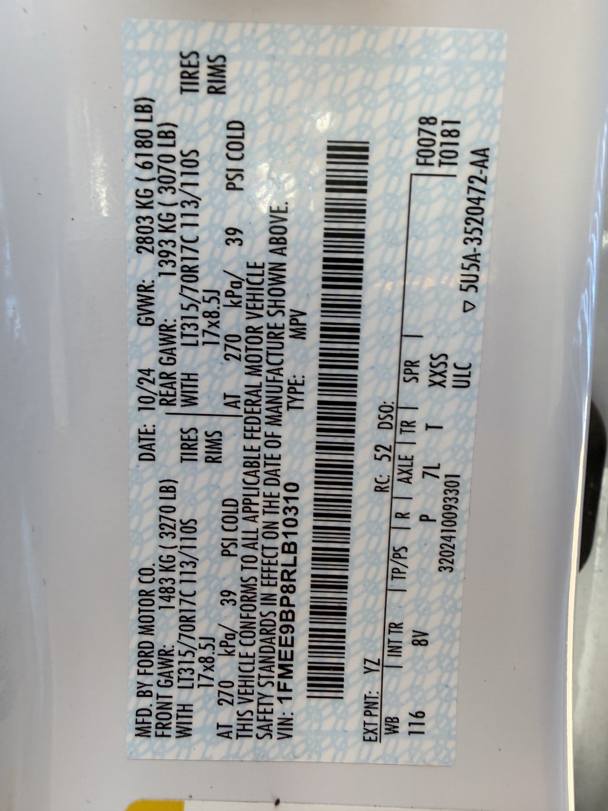 Used 2024 Ford Bronco Badlands AWD/4WD image 27