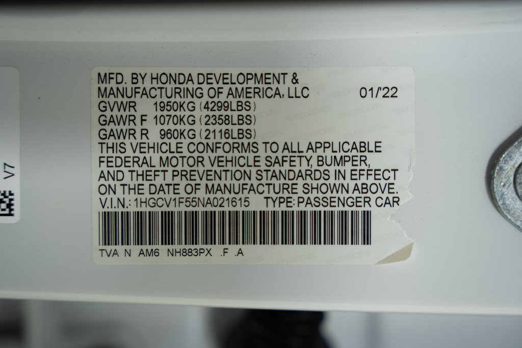 Used 2022 Honda Accord EX-L image 39
