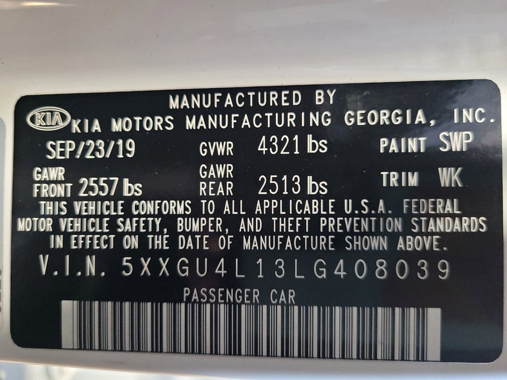 Used 2020 Kia Optima EX image 33