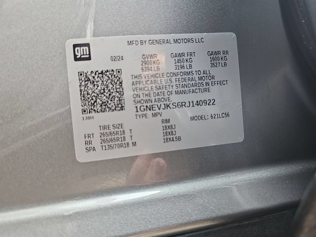 Used 2024 Chevrolet Traverse Z71 AWD/4WD image 36