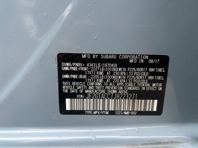 Used 2018 Subaru Crosstrek 2.0i Premium w/ Moonroof Package image 21