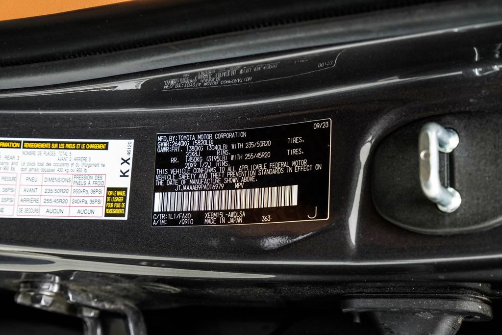 Used 2023 Lexus RZ 450e Premium w/ Cold Area Package image 34