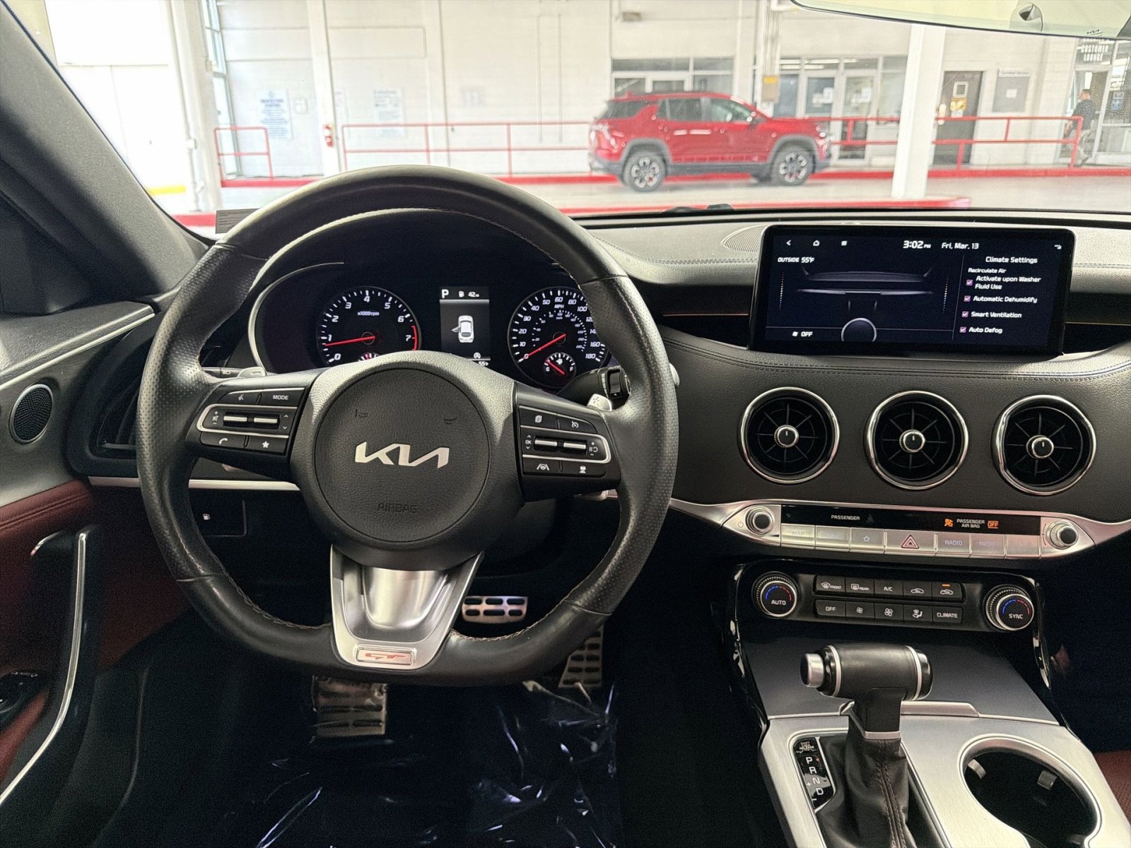 Used 2022 Kia Stinger GT1 w/ Red Interior Color Package image 16