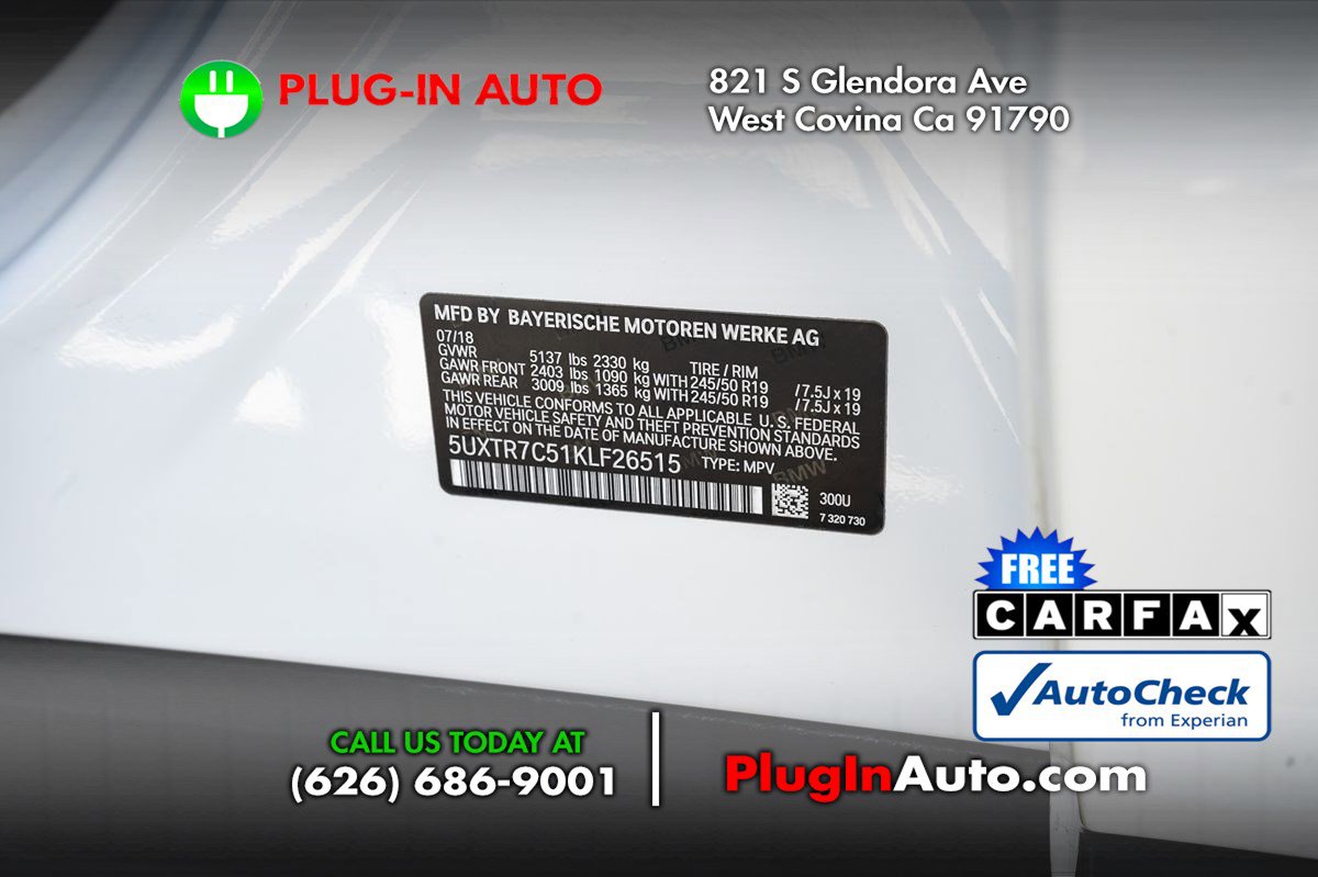 Used 2019 BMW X3 sDrive30i w/ Convenience Package image 9