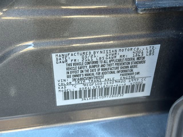 Used 2021 Nissan Sentra SV w/ SV Premium Package image 38