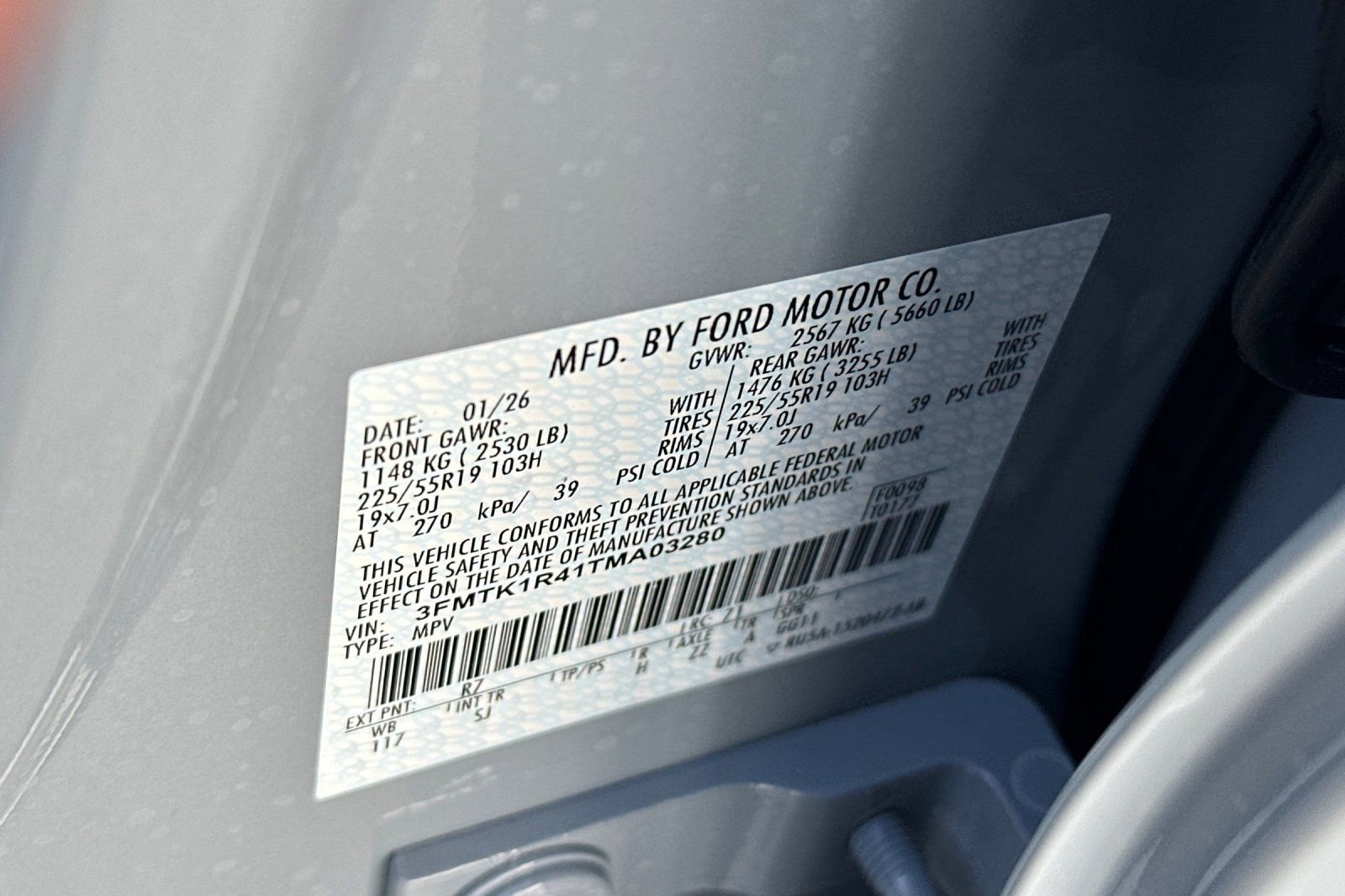 New 2026 Ford Mustang Mach-E Select w/ Interior Protection Package image 27