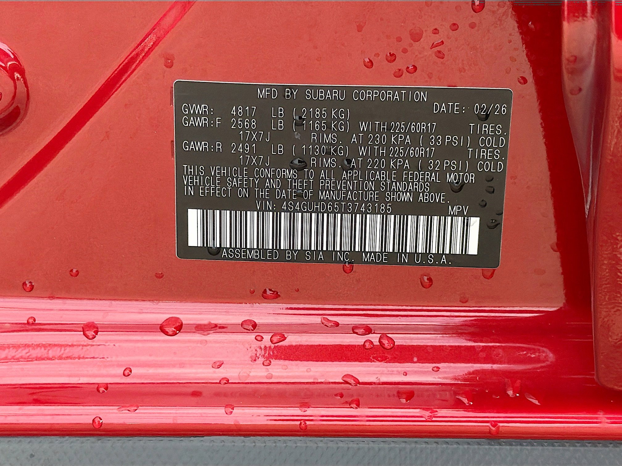 New 2026 Subaru Crosstrek 2.0i Premium image 42