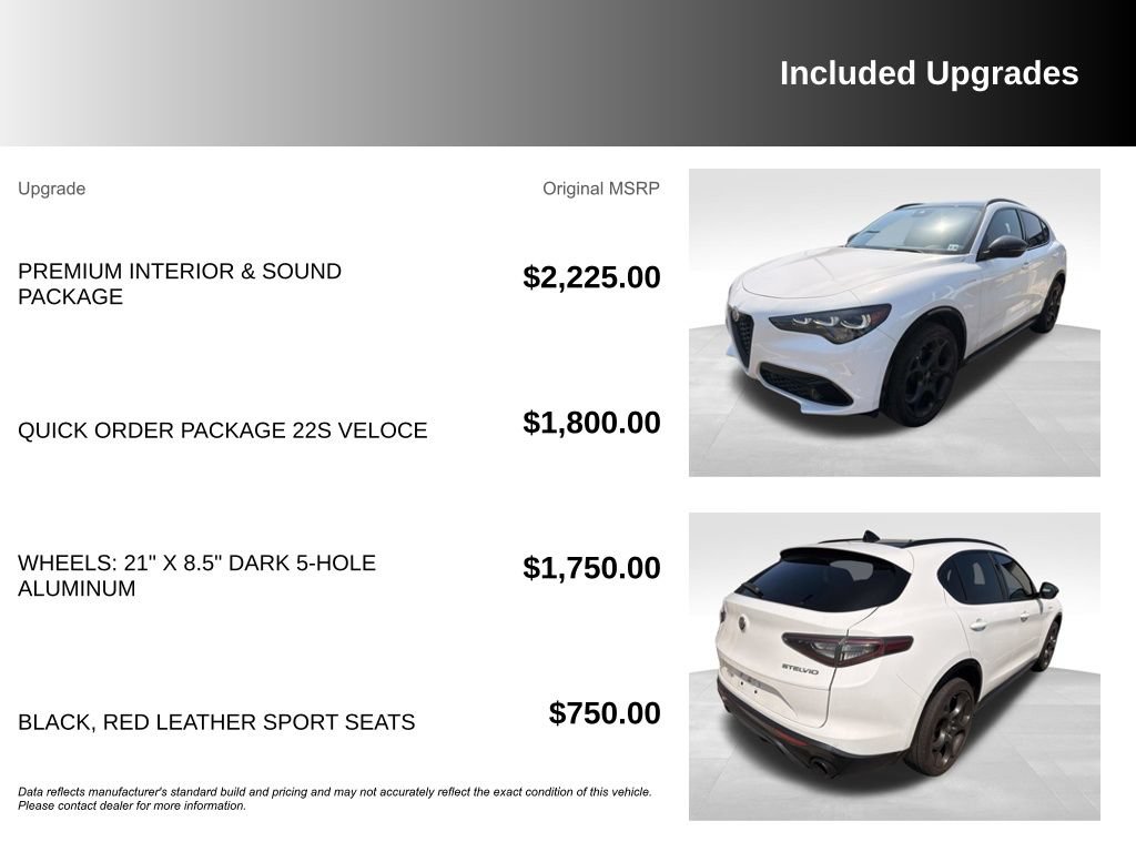 Used 2024 Alfa Romeo Stelvio Veloce AWD/4WD image 6