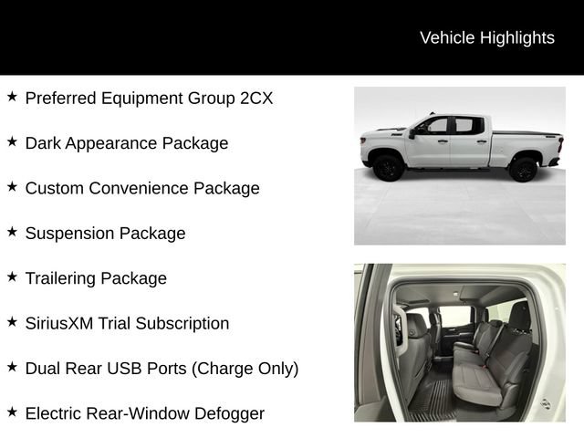 Certified 2025 Chevrolet Silverado 1500 Custom Trail Boss w/ Dark Appearance Package AWD/4WD image 27