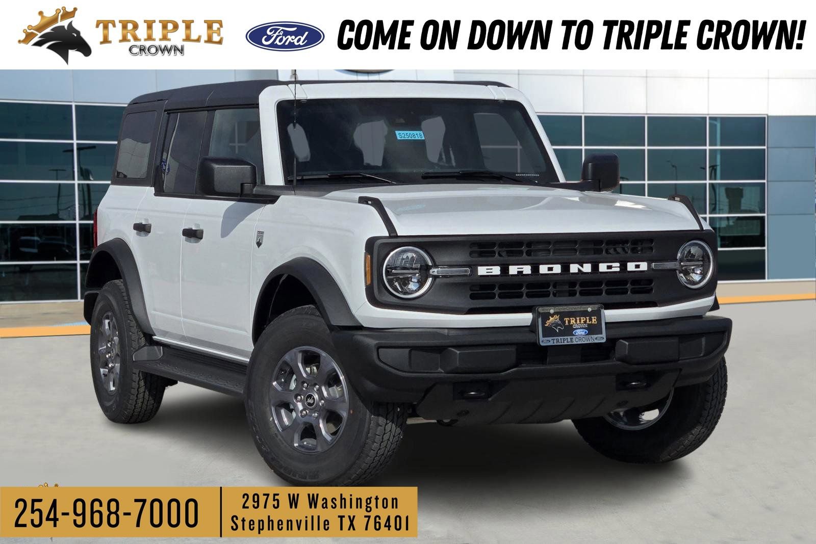 New 2025 Ford Bronco Big Bend