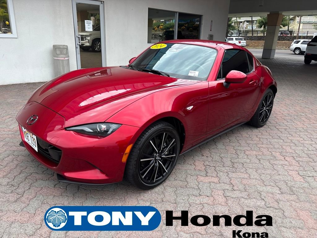 Used 2024 MAZDA MX-5 Miata RF Grand Touring w/ Weather Package