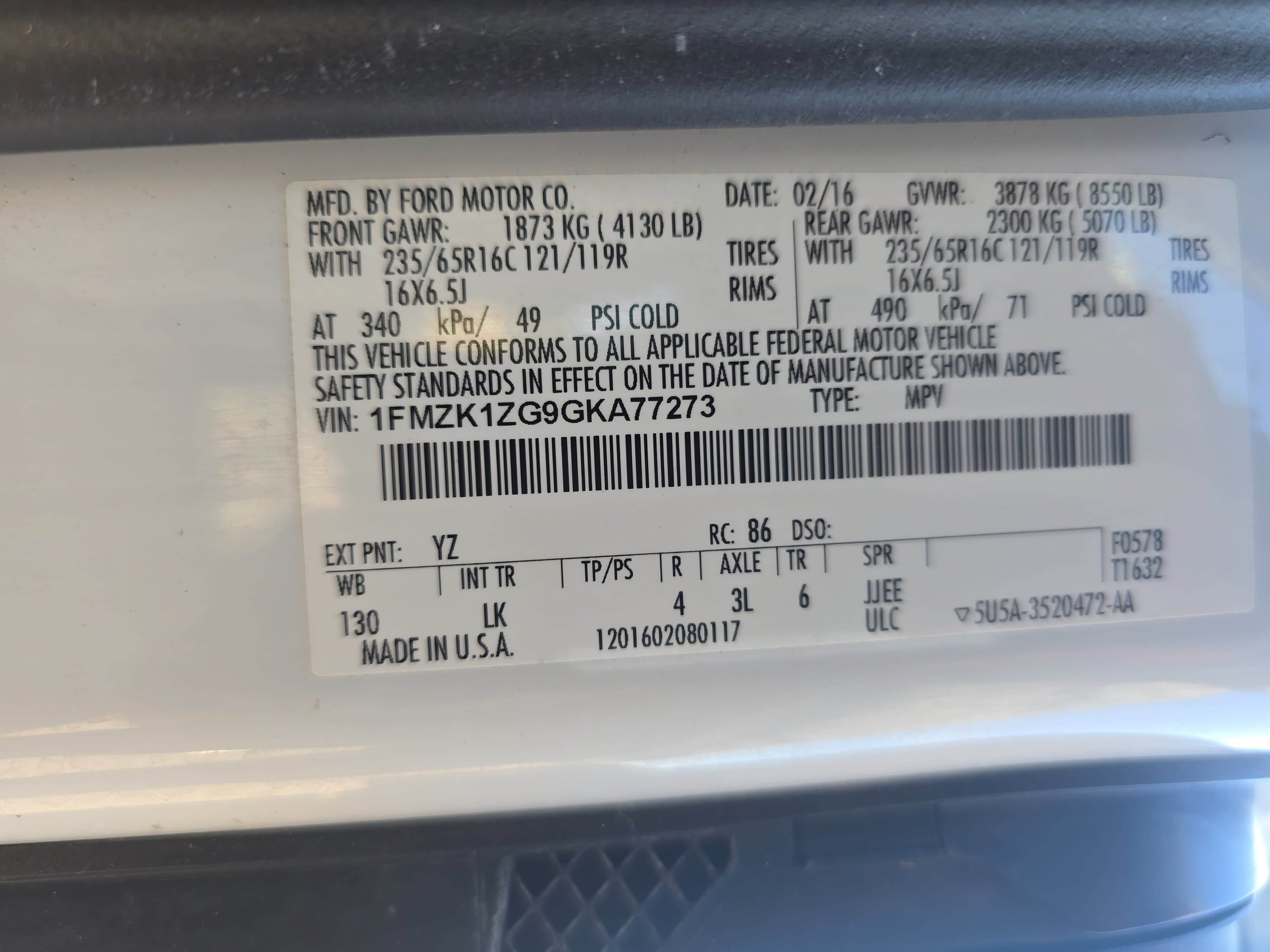 Used 2016 Ford Transit 150 XLT image 38