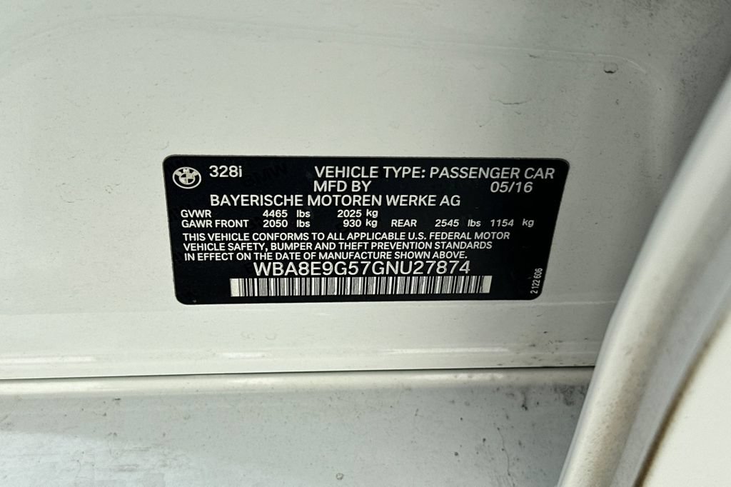Used 2016 BMW 328i Sedan RWD image 32