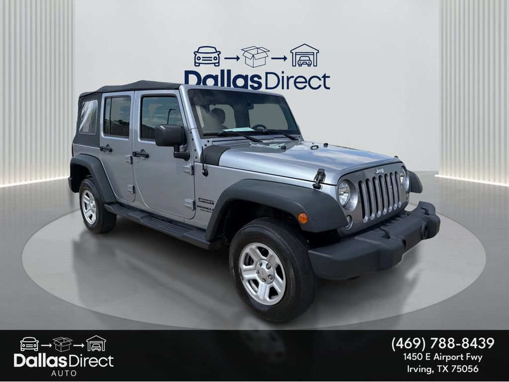 Used 2017 Jeep Wrangler Unlimited Sport w/ Connectivity Group AWD/4WD image 2