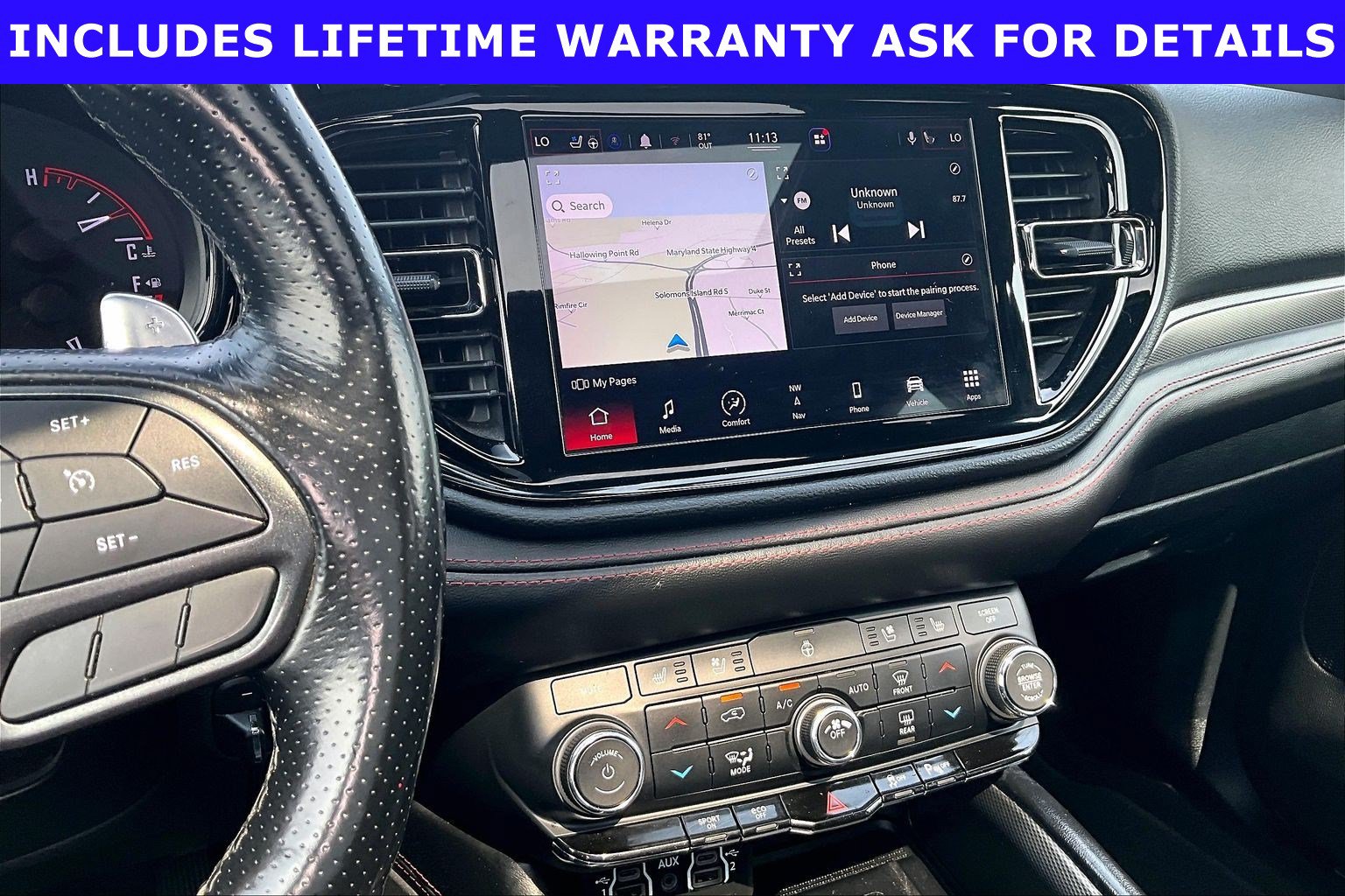 Used 2021 Dodge Durango R/T w/ Blacktop Package AWD/4WD image 6