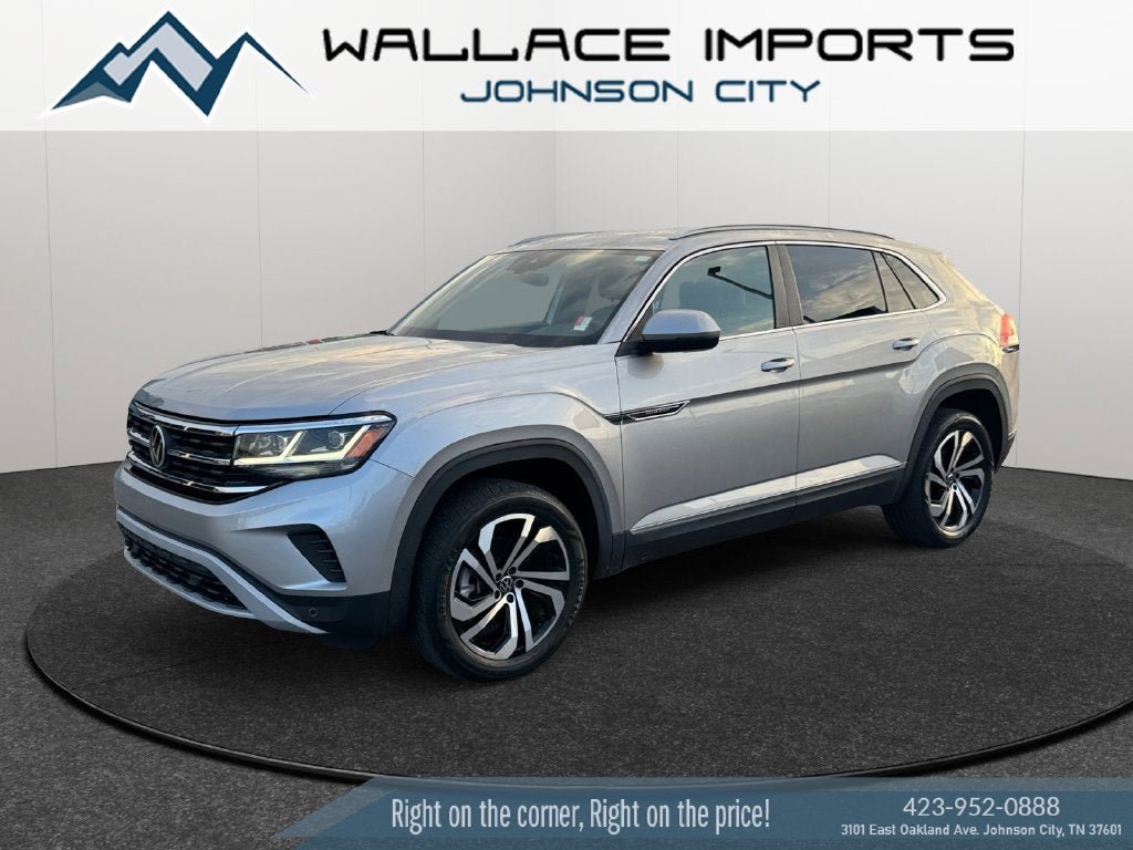 Used 2022 Volkswagen Atlas Cross Sport SEL AWD/4WD image 2