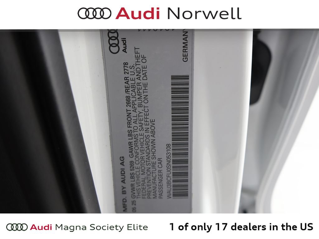 Used 2025 Audi A5 2.0T Prestige w/ 19" Wheel Package AWD/4WD image 3