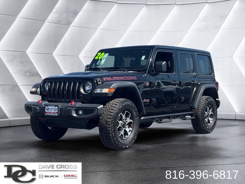 Used 2020 Jeep Wrangler Unlimited Rubicon w/ Dual Top Group image 1