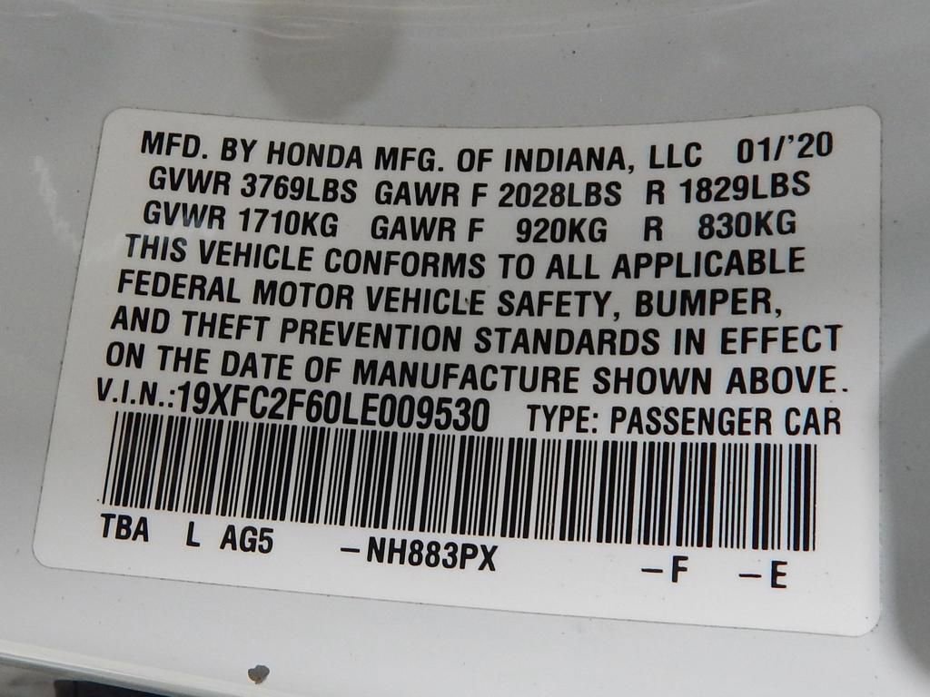 Used 2020 Honda Civic LX image 9