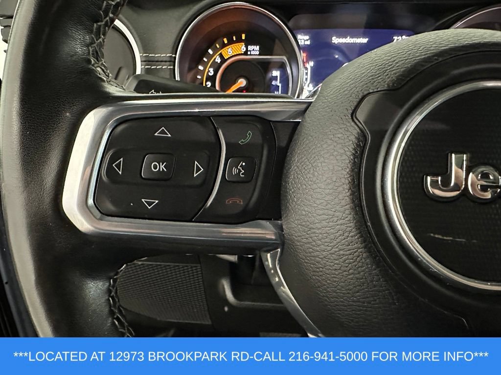 Used 2022 Jeep Wrangler Unlimited Sahara w/ LED Lighting Group AWD/4WD image 12