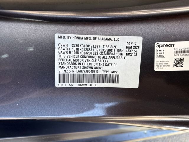Used 2018 Honda Odyssey EX-L image 19