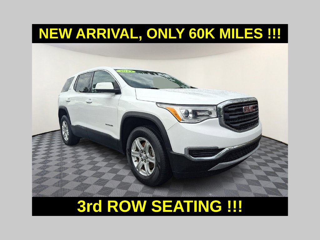 Used 2019 GMC Acadia SLE w/ LPO, Floor Liner Package