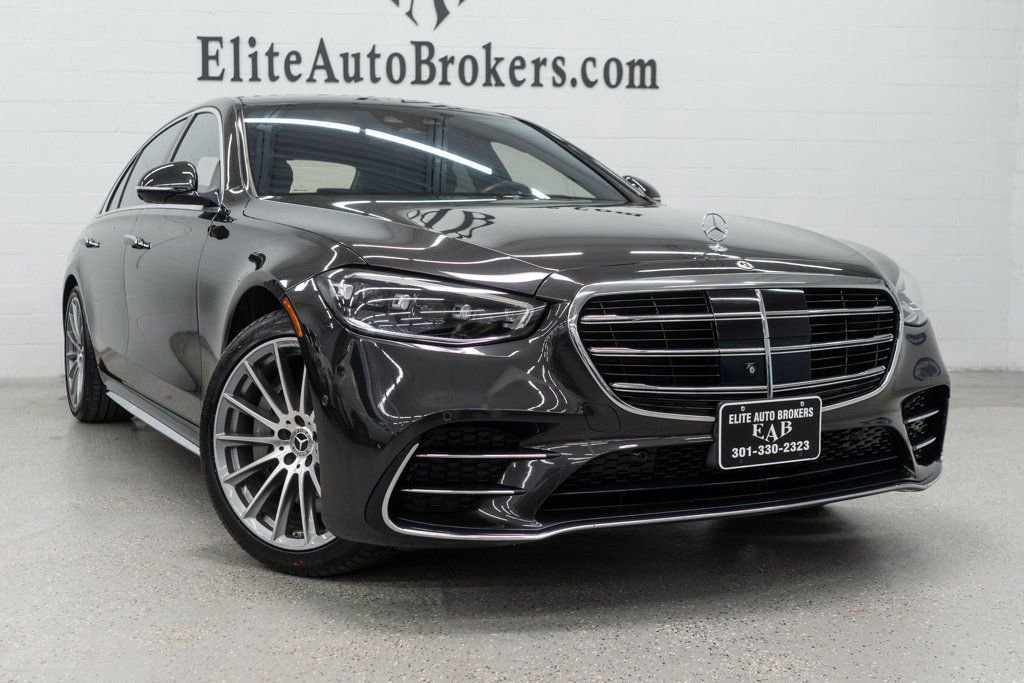 Used 2022 Mercedes-Benz S 500 4MATIC w/ AMG Line Package image 6