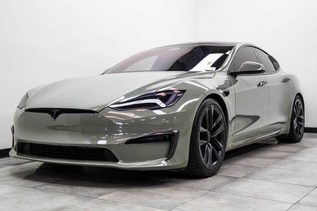 Used 2021 Tesla Model S Plaid AWD/4WD image 7