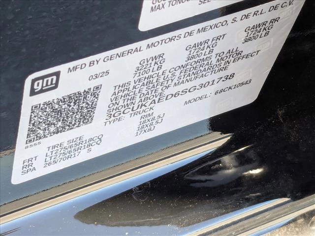 New 2025 Chevrolet Silverado 1500 W/T w/ WT Value Package image 16