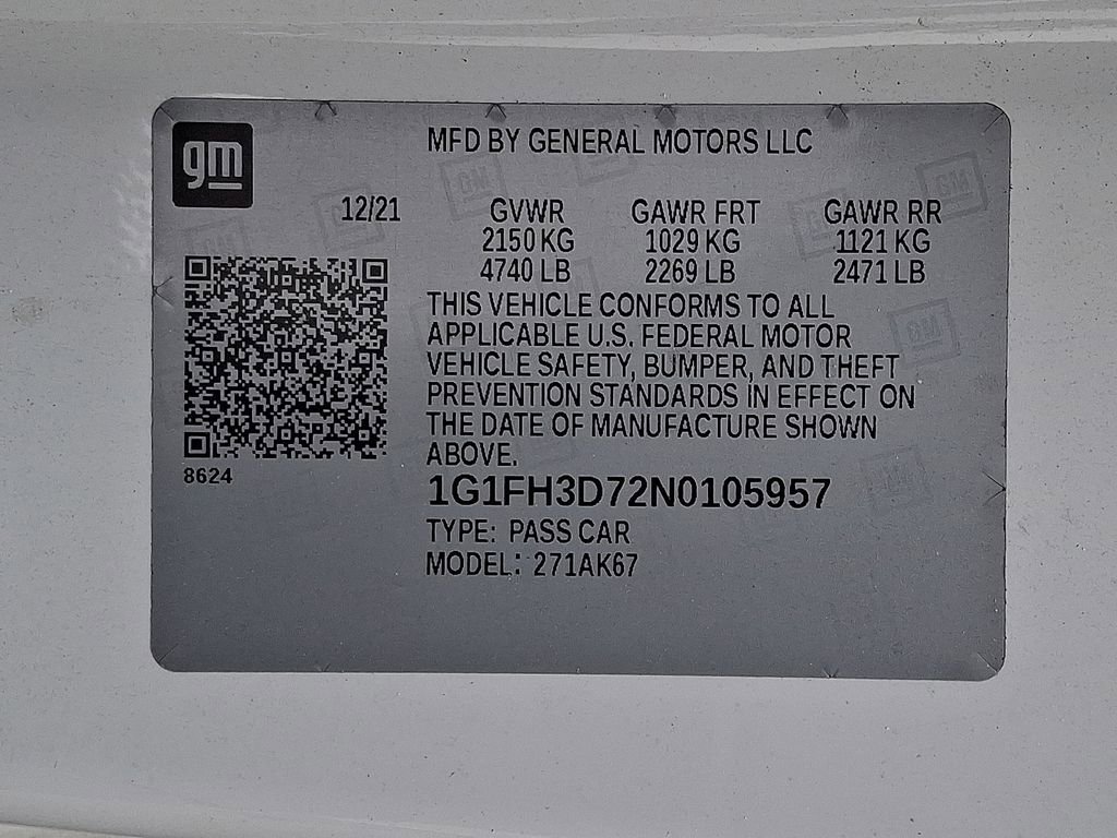 Certified 2022 Chevrolet Camaro SS image 28