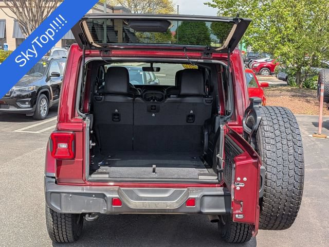 Certified 2022 Jeep Wrangler Unlimited Sahara w/ LED Lighting Group AWD/4WD image 28