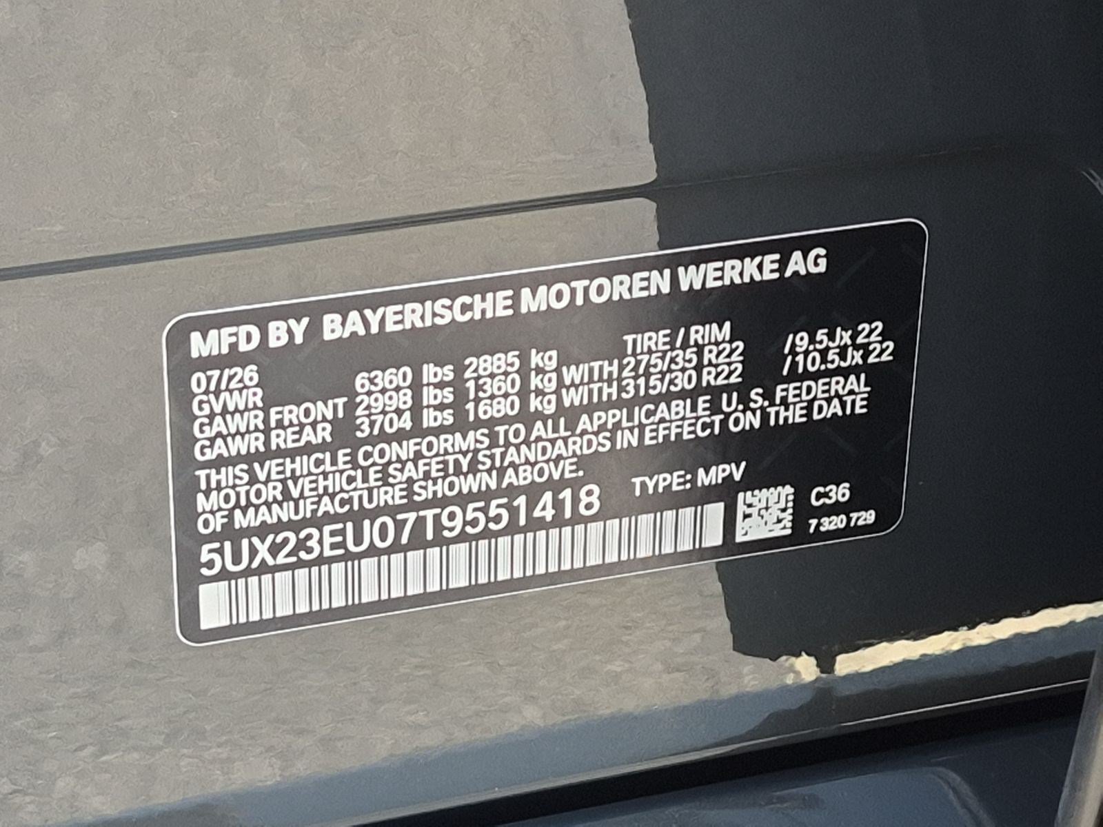 New 2026 BMW X5 xDrive40i w/ M Sport Package AWD/4WD image 35