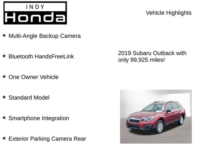 Used 2019 Subaru Outback 2.5i image 7