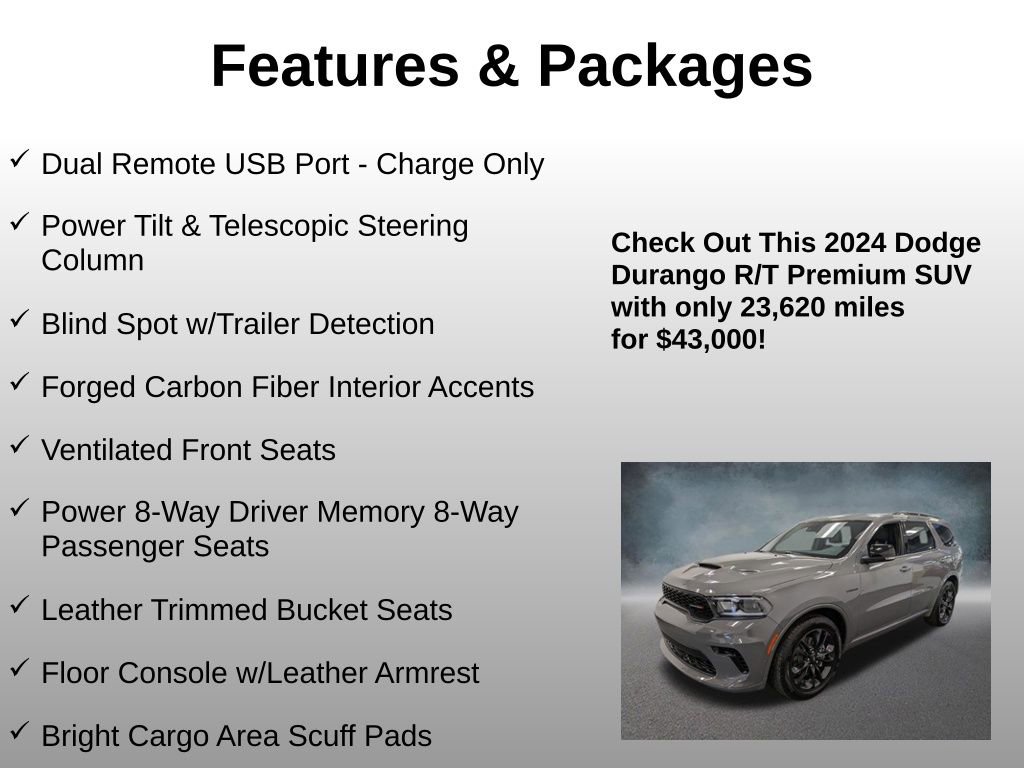 Used 2024 Dodge Durango R/T image 17