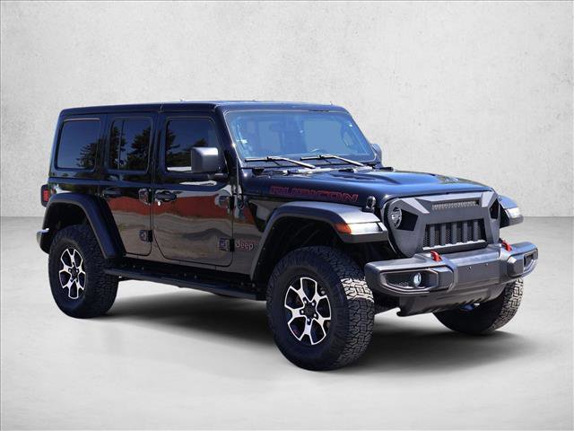 Used 2021 Jeep Wrangler Unlimited Rubicon w/ Uconnect 4C Nav & Sound Group AWD/4WD image 3