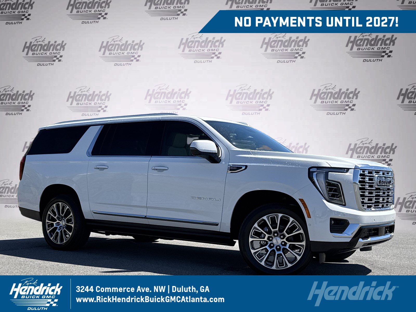 New 2026 GMC Yukon XL Denali w/ Denali Reserve Package