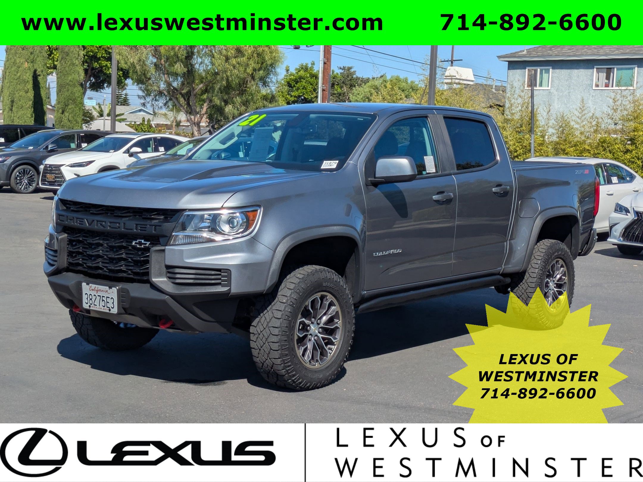 Used 2021 Chevrolet Colorado ZR2
