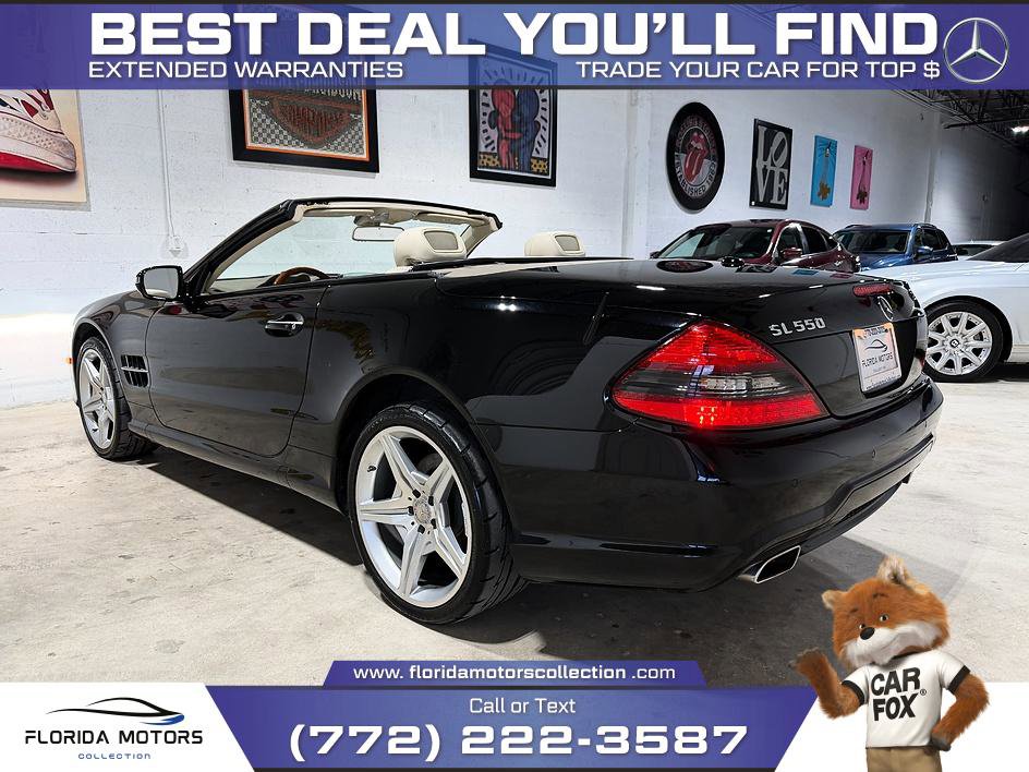 Used 2011 Mercedes-Benz SL 550 w/ Premium I Pkg image 7
