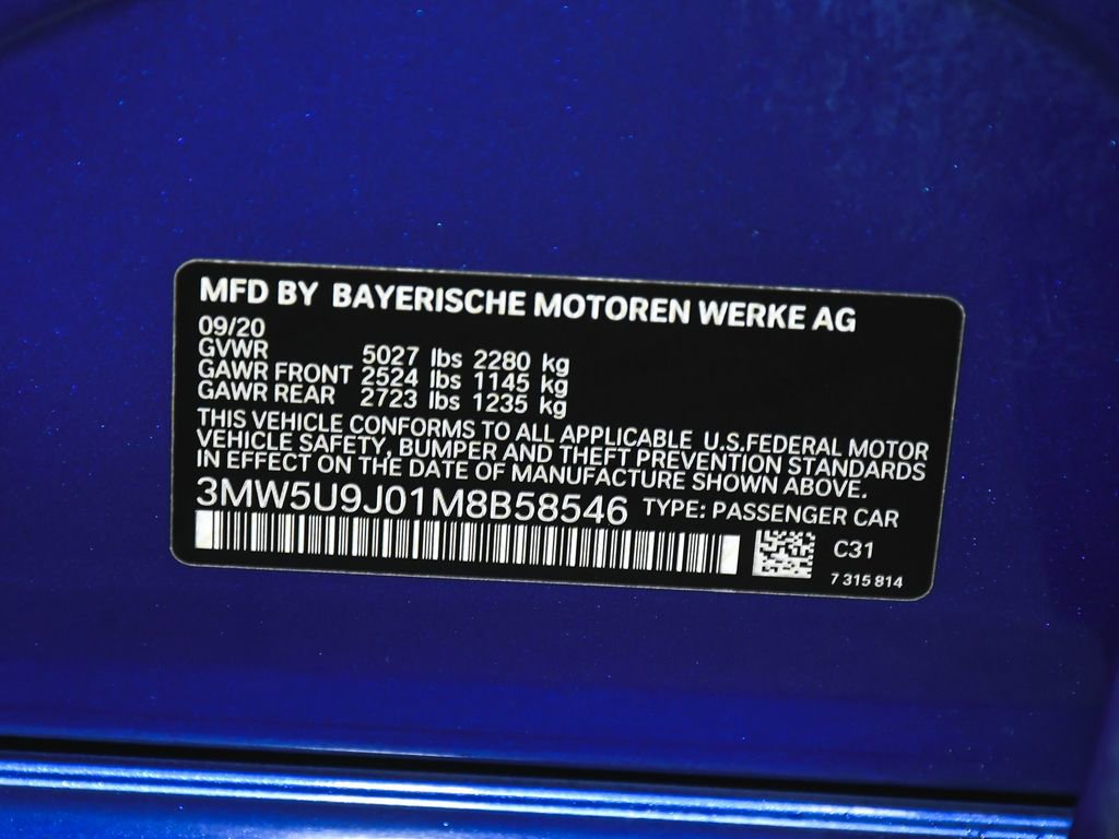 Used 2021 BMW M340i xDrive w/ Premium Package image 20