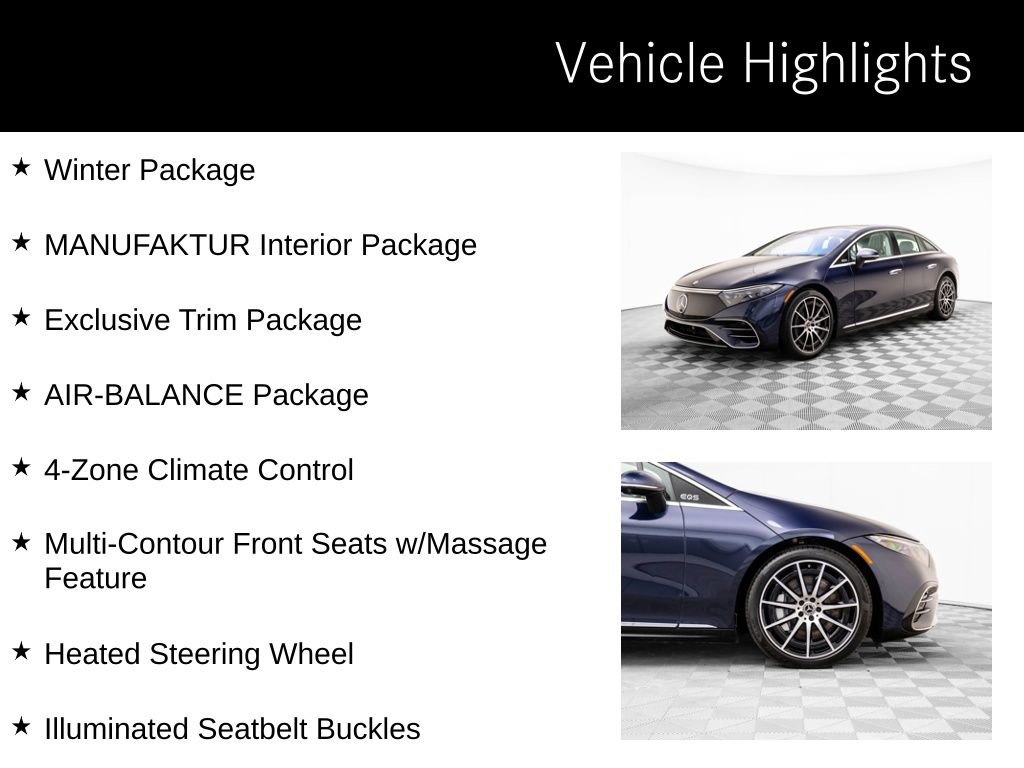 Used 2023 Mercedes-Benz EQS 580 4MATIC Sedan image 9