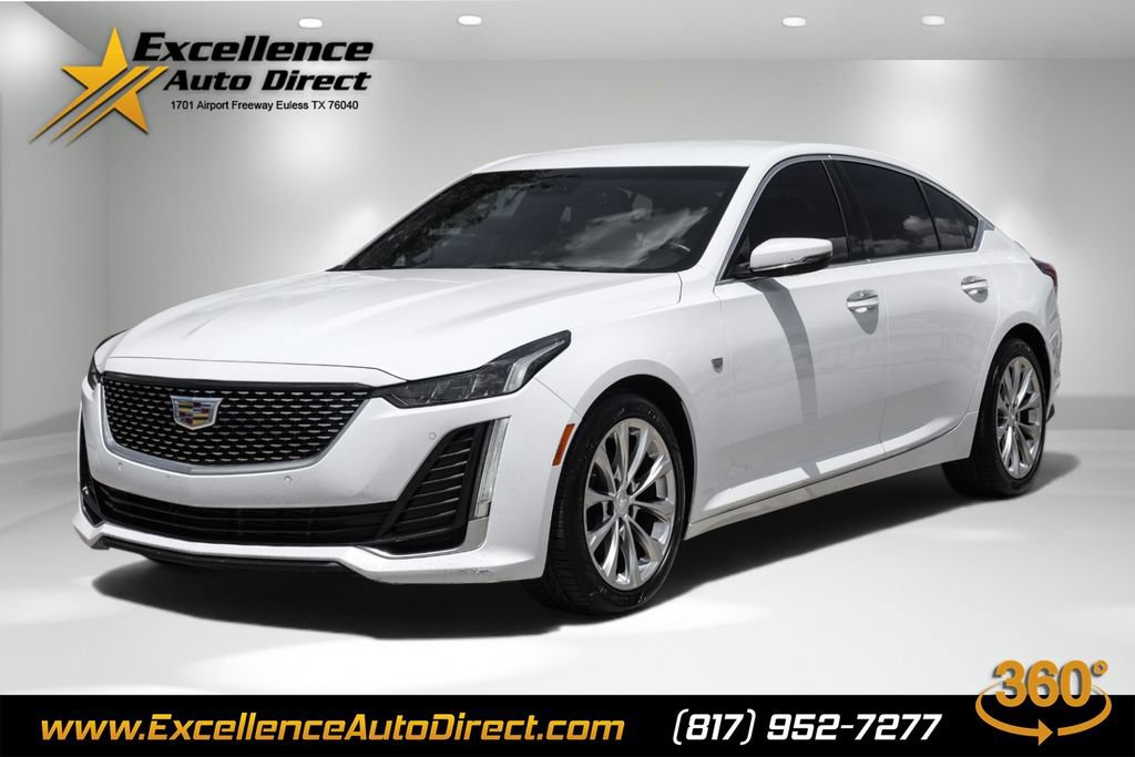 Used 2022 Cadillac CT5 Premium Luxury w/ Climate Package RWD image 1